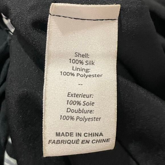 NWT Cinq à Sept Brenna Top - Black Multi - Medium - Picture 11 of 15